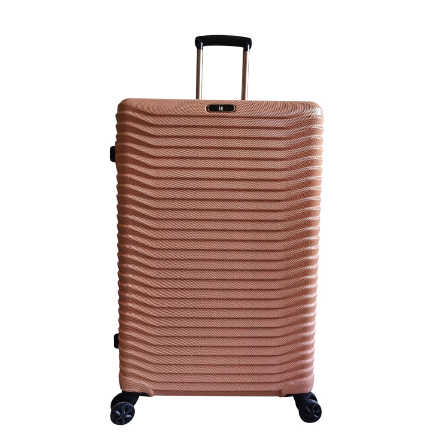 Travel in Chic Style: The [ IT ] Rose Gold Hardshell Spinner Suitcase