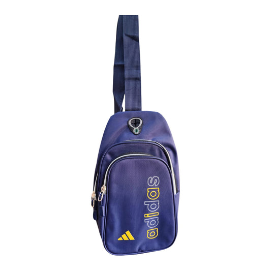 Sleek Black Crossbody Sling Bag – Modern & Functional Chest Pack