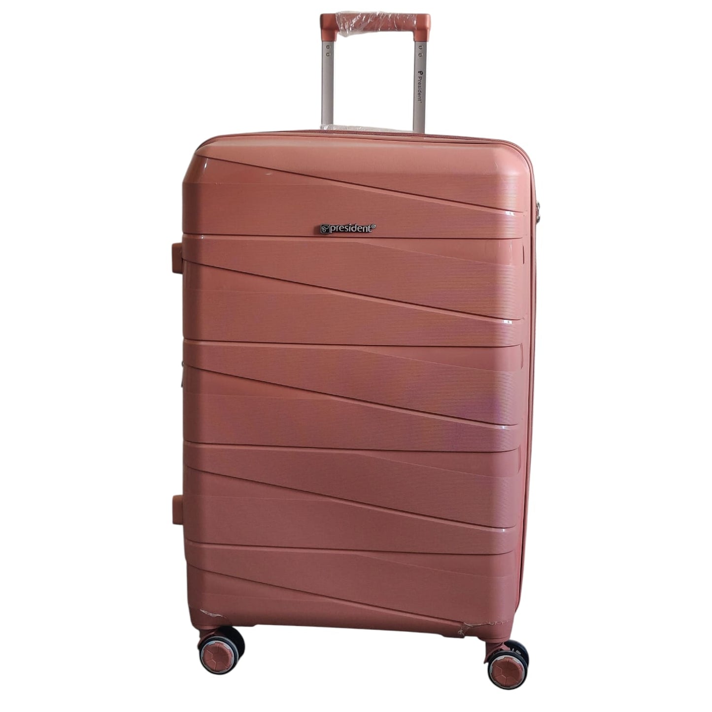 President Chevron Hard Shell Luggage Set - Travel in Style & Durability