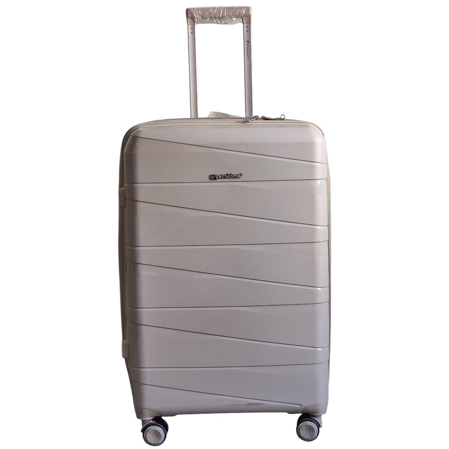 President Chevron Hard Shell Luggage Set - Travel in Style & Durability