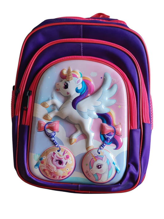 3D Unicorn Rainbow Adventure Kids Backpack