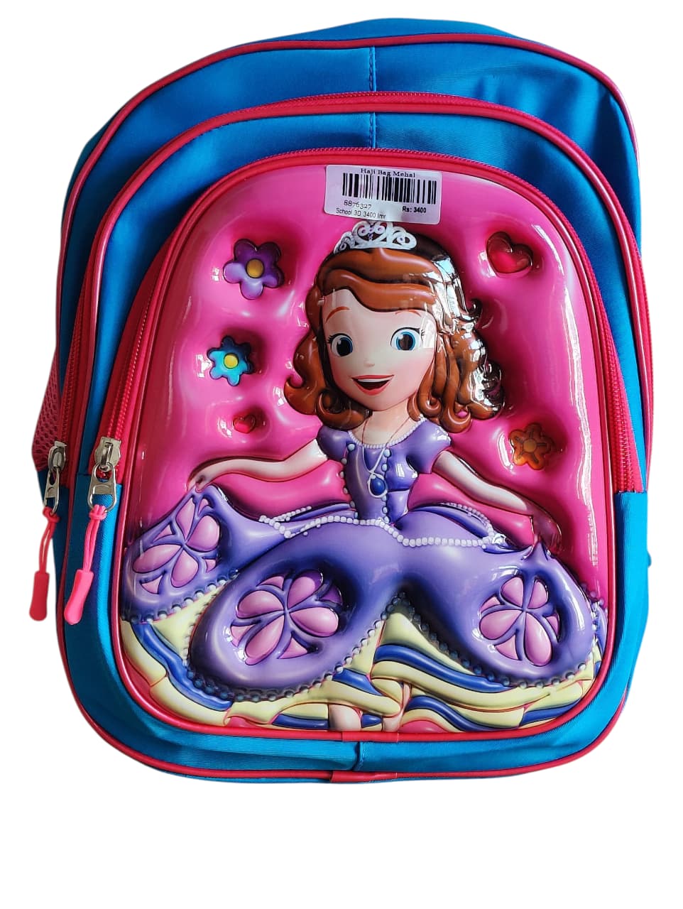 3D Princess Sofia the First Adventure Backpack for Kids