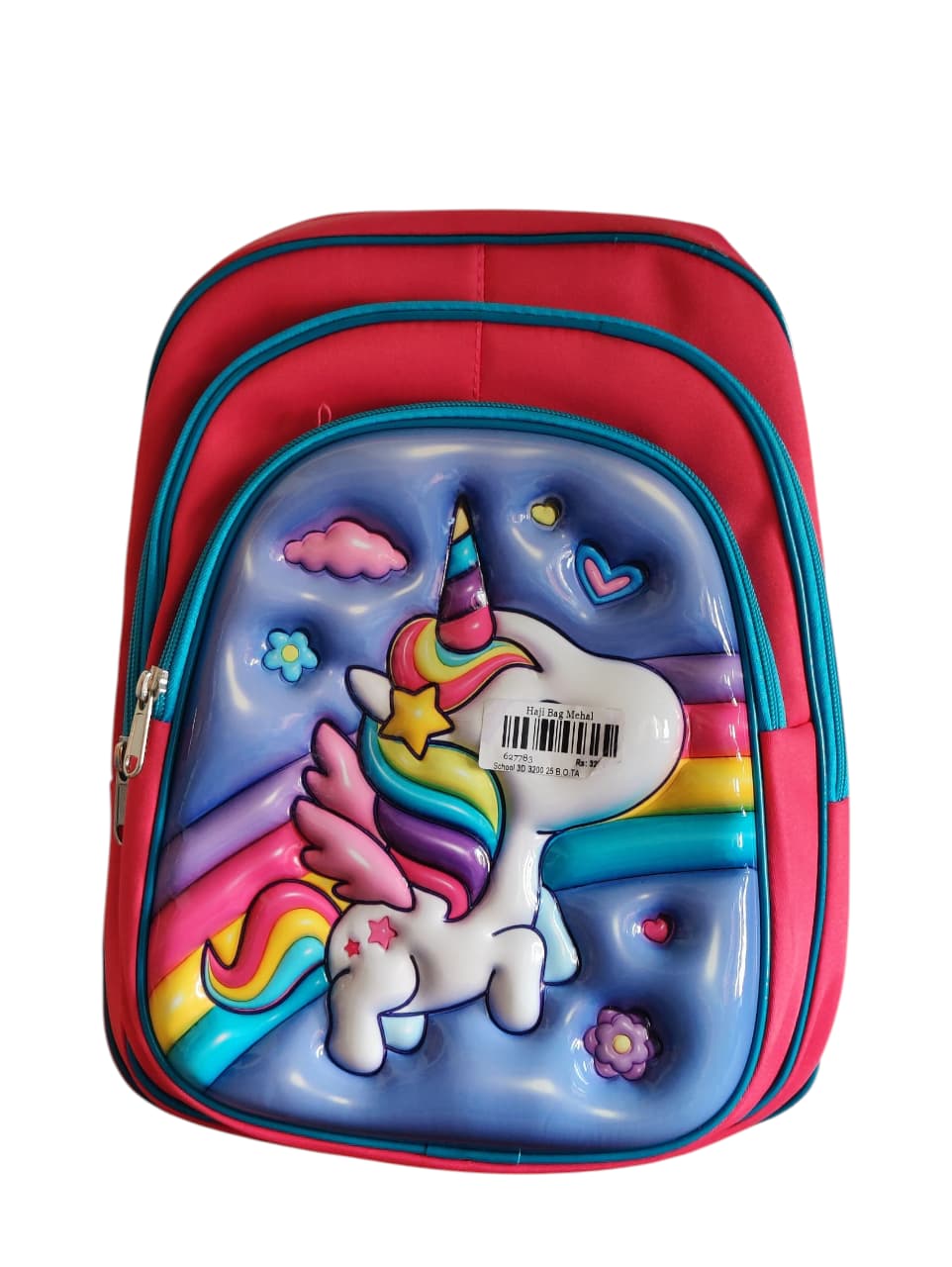 3D Unicorn Rainbow Adventure Kids Backpack