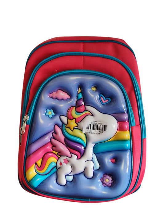 3D Unicorn Rainbow Adventure Kids Backpack