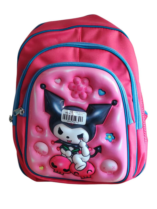 3D Kuromi Adventure Backpack for Kids