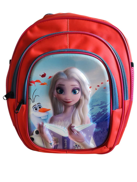 3D Frozen Elsa & Olaf "Reading Adventure" Backpack for Kids