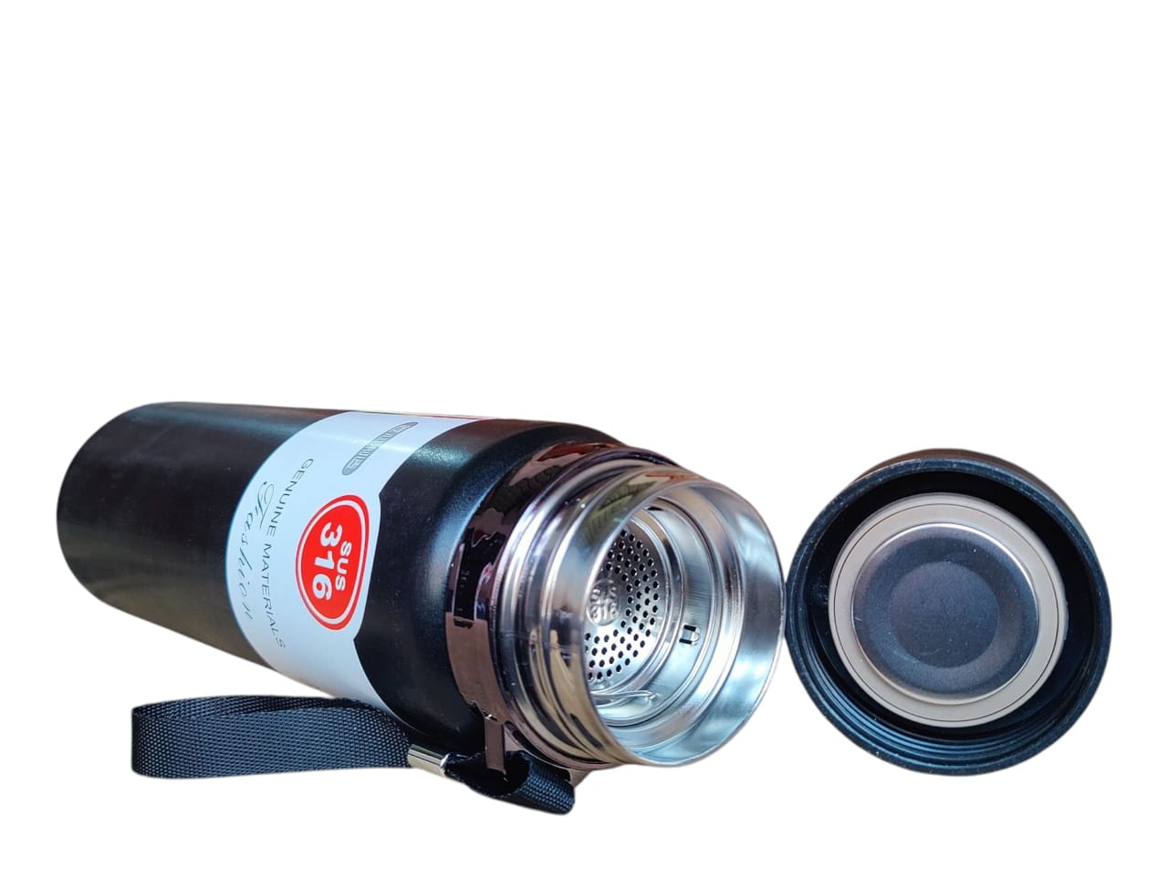 Vacuum 1000 ML Stainless steel Hot And Cool Bottles