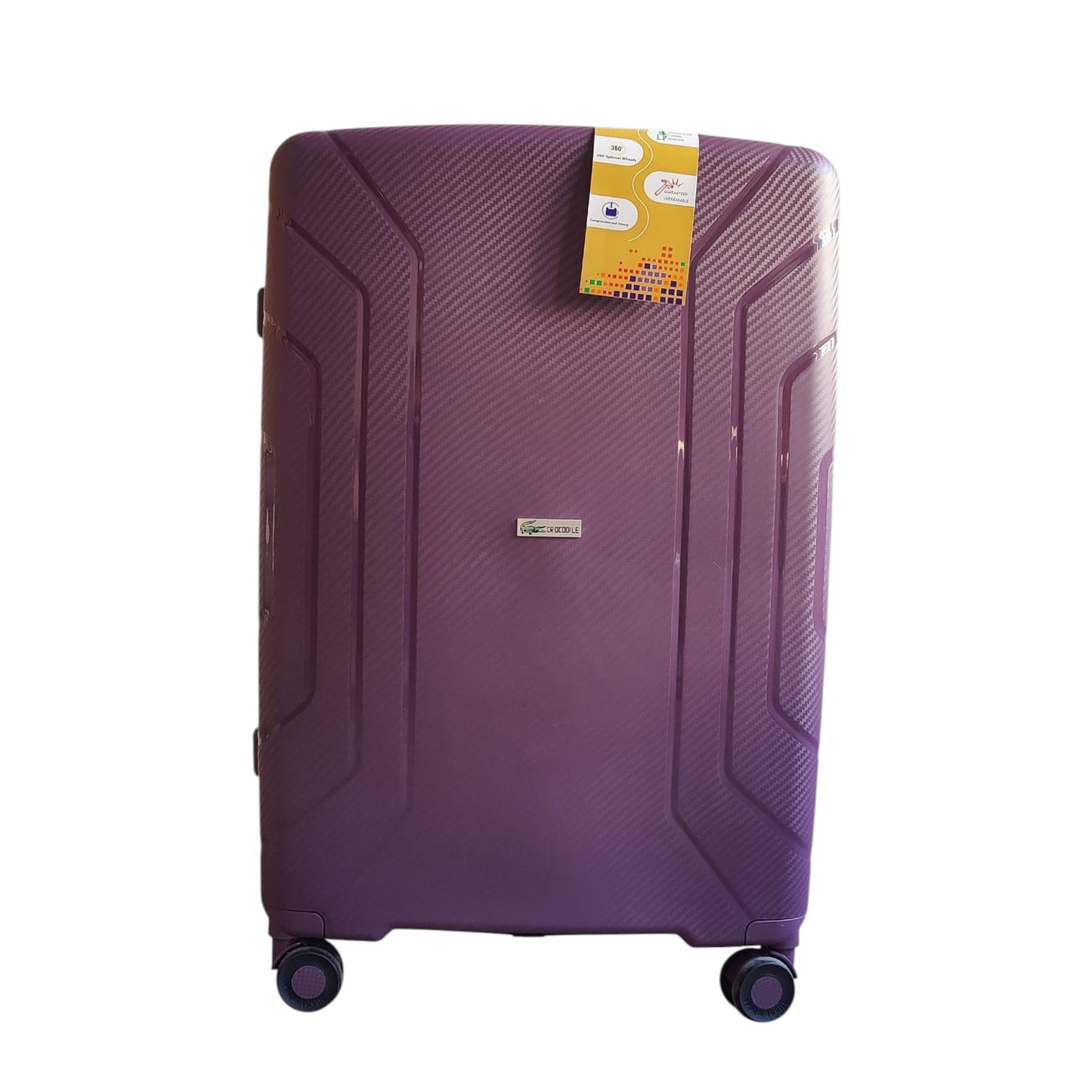 Crocodile PP Original – Unbreakable, Stylish & Travel-Ready Luggage