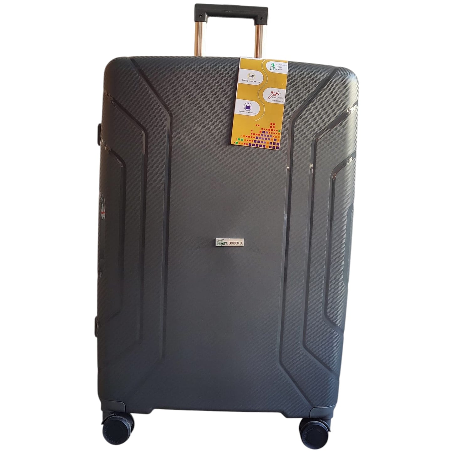 Crocodile PP Original – Unbreakable, Stylish & Travel-Ready Luggage