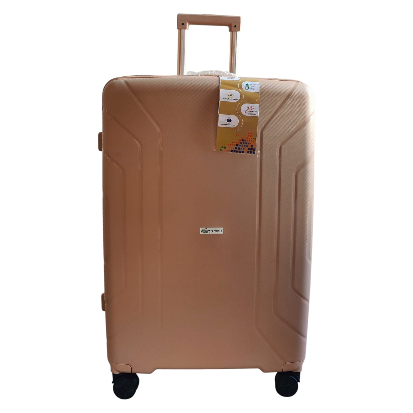 Crocodile PP Original – Unbreakable, Stylish & Travel-Ready Luggage