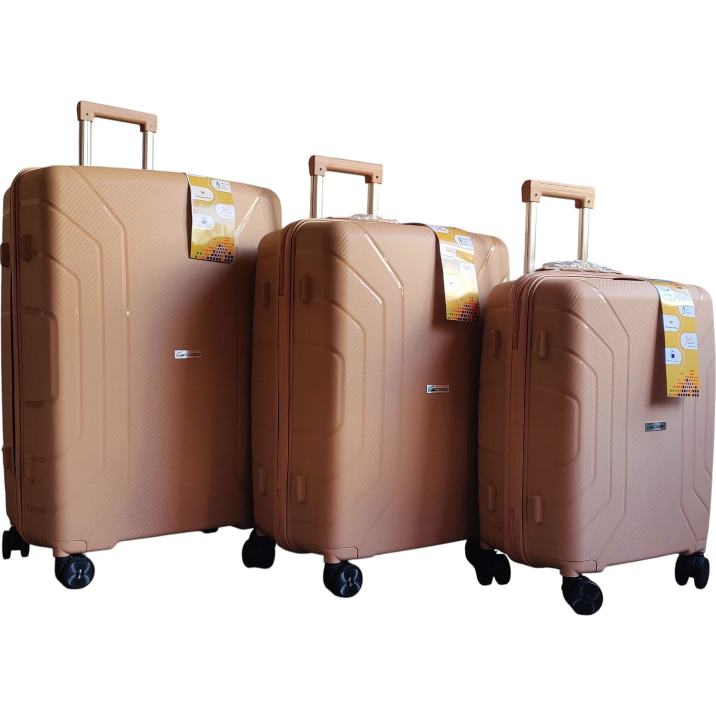 Crocodile PP Original – Unbreakable, Stylish & Travel-Ready Luggage