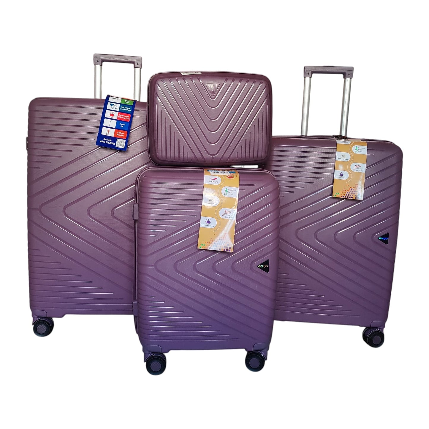 Delsey PP Unbreakable Luggage – Premium Travel Protection