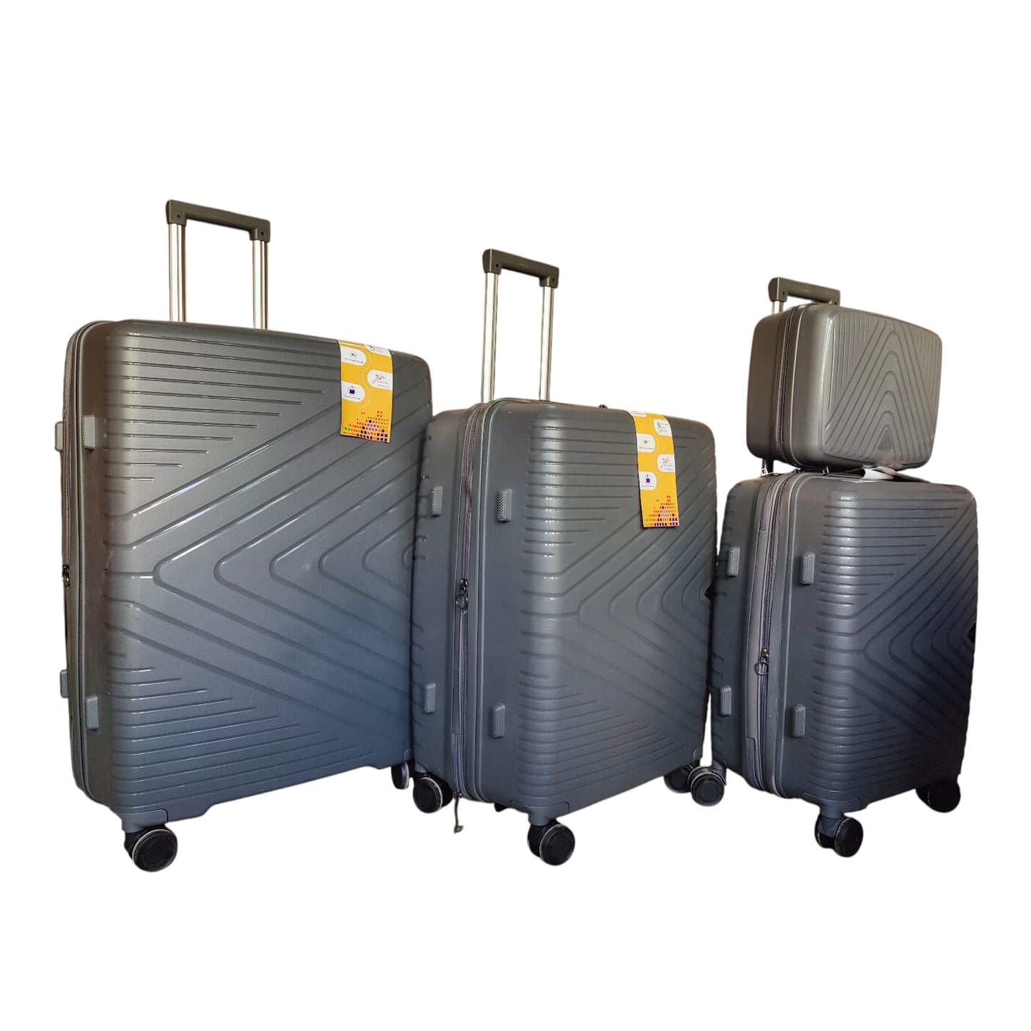 Delsey Expandable PP Unbreakable Trolley Suitcase