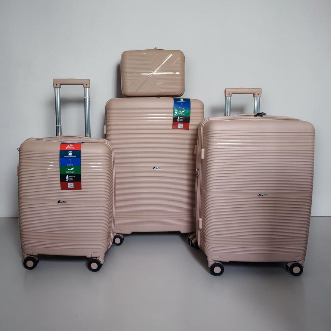 Cartier Expandable PP Unbreakable Luggage – Premium Travel Set