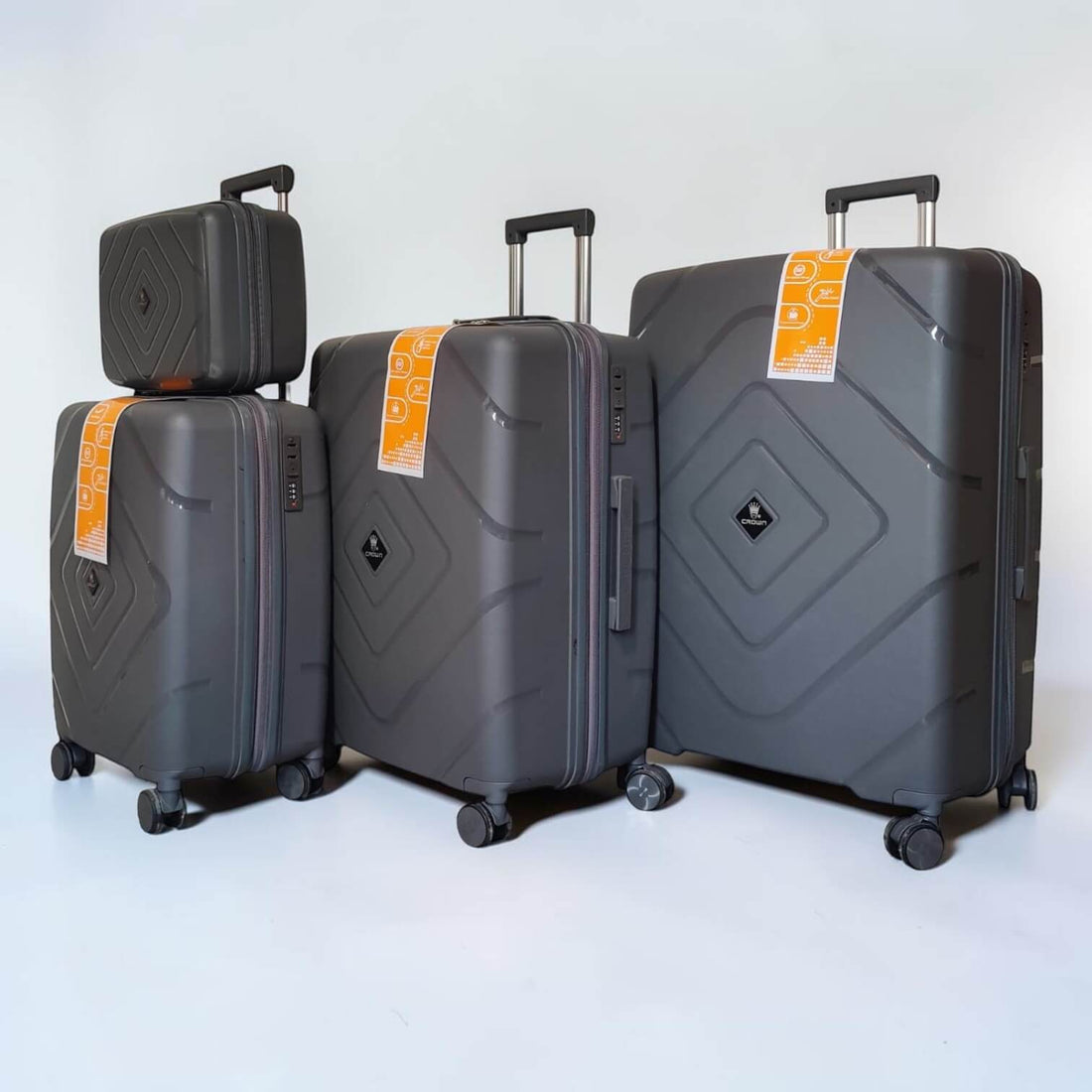 🧳 New Crown Expandable Luggage – More Space, More Comfort, More Style
