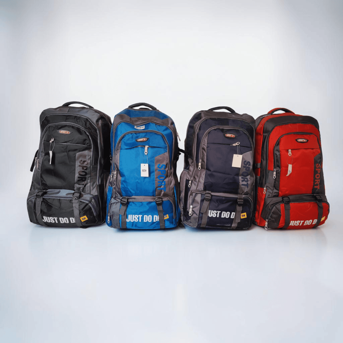 Multifunctional Hiking Backpacks, Camping Travel Backpack, Waterproof Light Weight Unisex Nylon Rucksack, Travel Bag