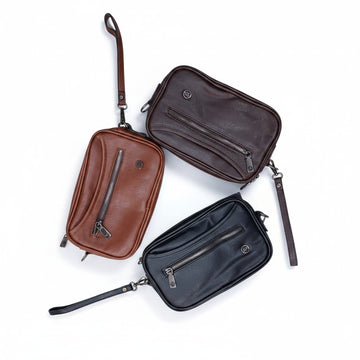 9 × 6 Premium Leather Cross Body Bag & Handbag | Imported Original | Unisex Universal