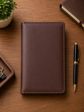 Original Leather Long Wallet (9 × 5 Inches)