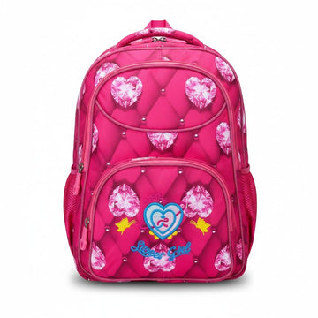 Kids School Bag for KG to Class 1 – 15-Inch Lightweight Backpack with 2 Front Pockets