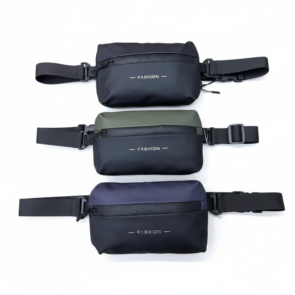 10-Inch Anti-Theft Waterproof Cross Body Bag with Back Zip Pocket