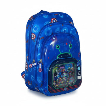 3D Kids School Bag for Playgroup to KG – 14-Inch School Backpack