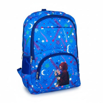 Girls School Backpack for Class 2 to 5 – 18-Inch School Bag