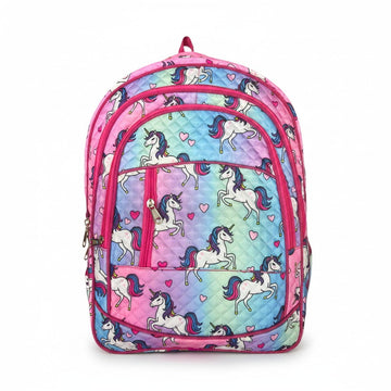 Girls School Backpack for Class 2 to 5 – Stylish Kids School Bag Hight 18 inches  Length 12 inches  Capacity 6 inches