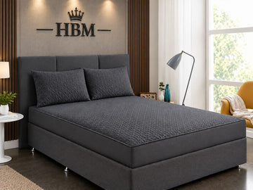 Luxury Waterproof Fitted Sheet – 72×78 Inches | 3-Piece Mattress Protection Set