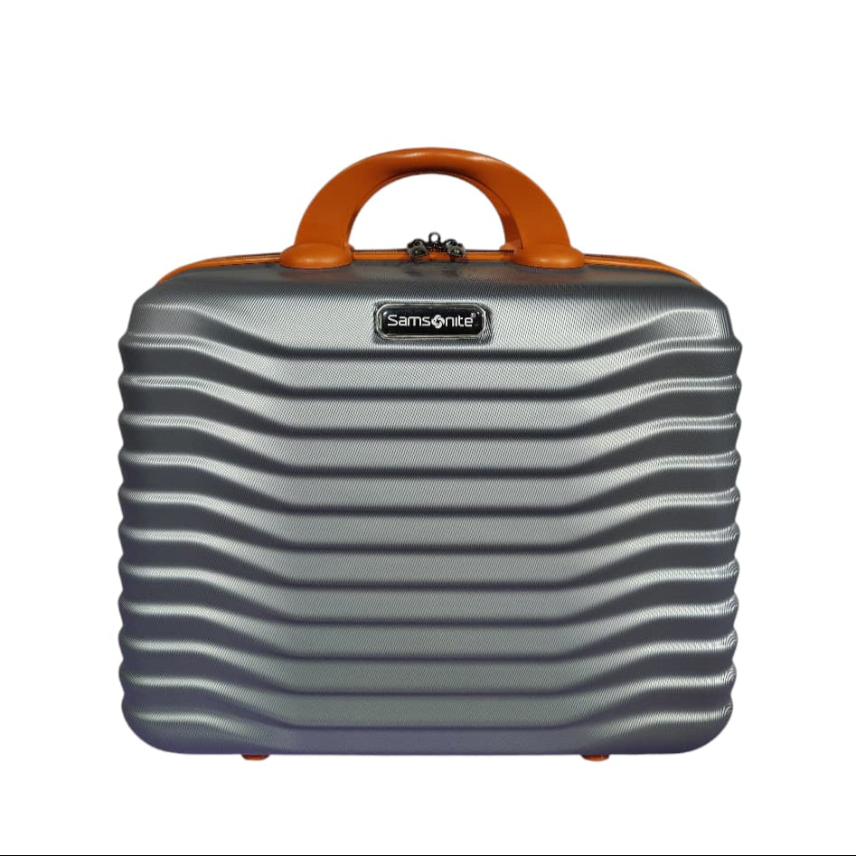 Silver Grey Three Piece Beauty Box – Elegant, Spacious & Practical