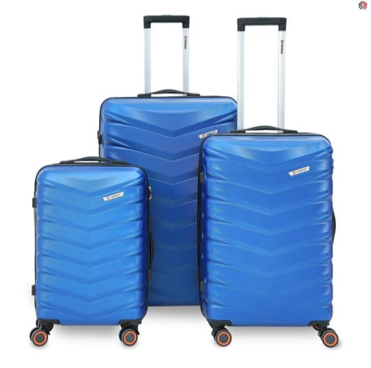 AEROPACK Electric Blue Luggage Set: Your Ultimate Travel Companion