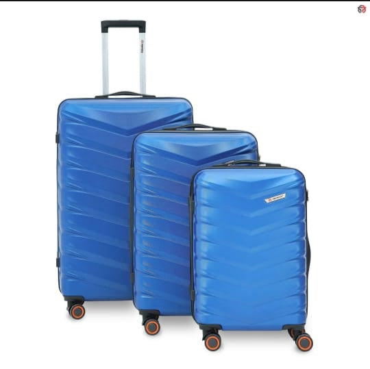 AEROPACK Electric Blue Luggage Set: Your Ultimate Travel Companion