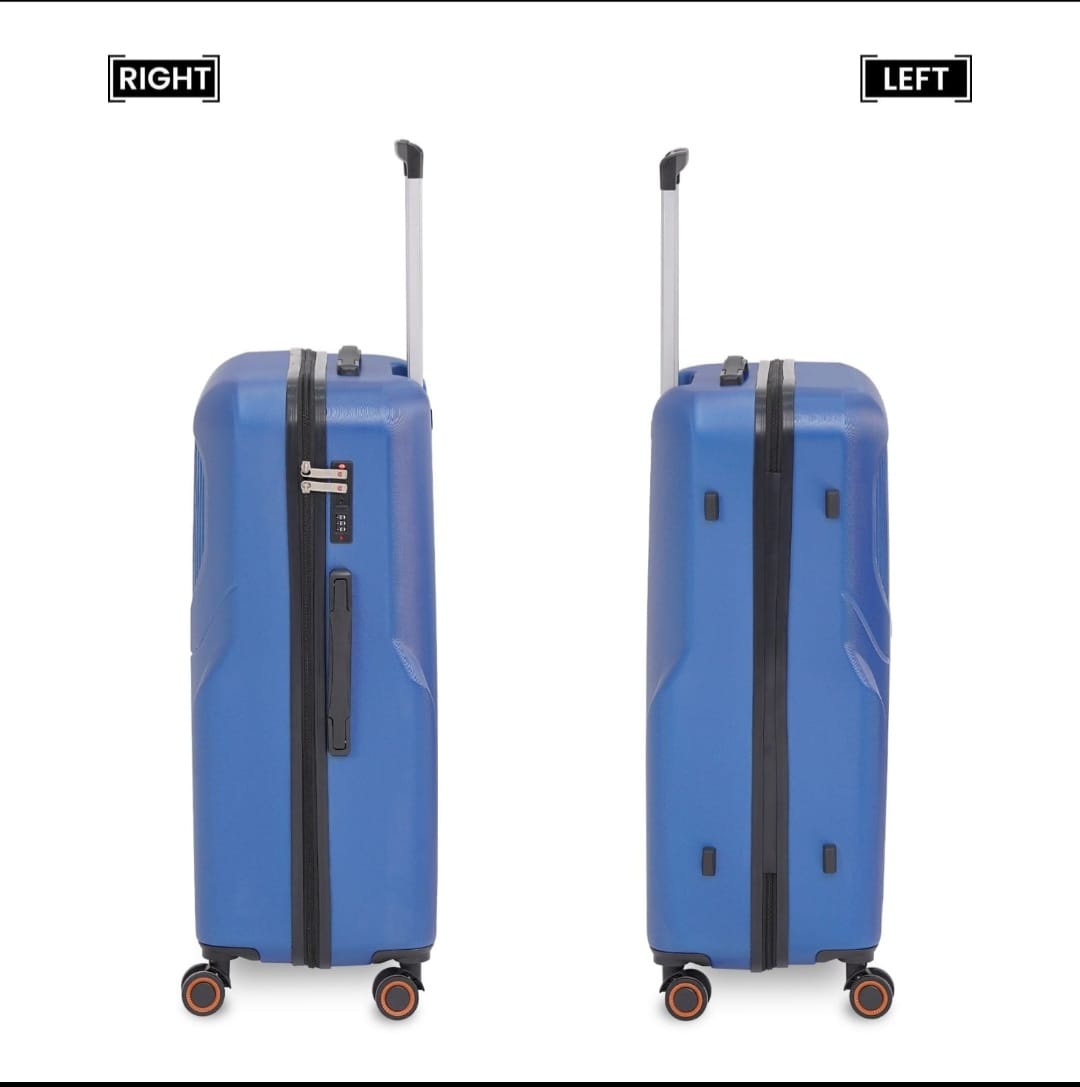 Travelige ARMORSHELL 3-Piece Hard Shell Luggage Set – Electric Blue