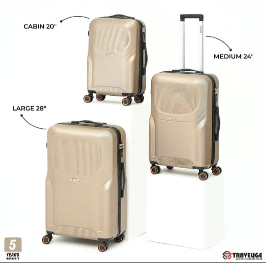 Travelige Armorshell 3-Piece Luggage Set – Your Ultimate Travel Companion