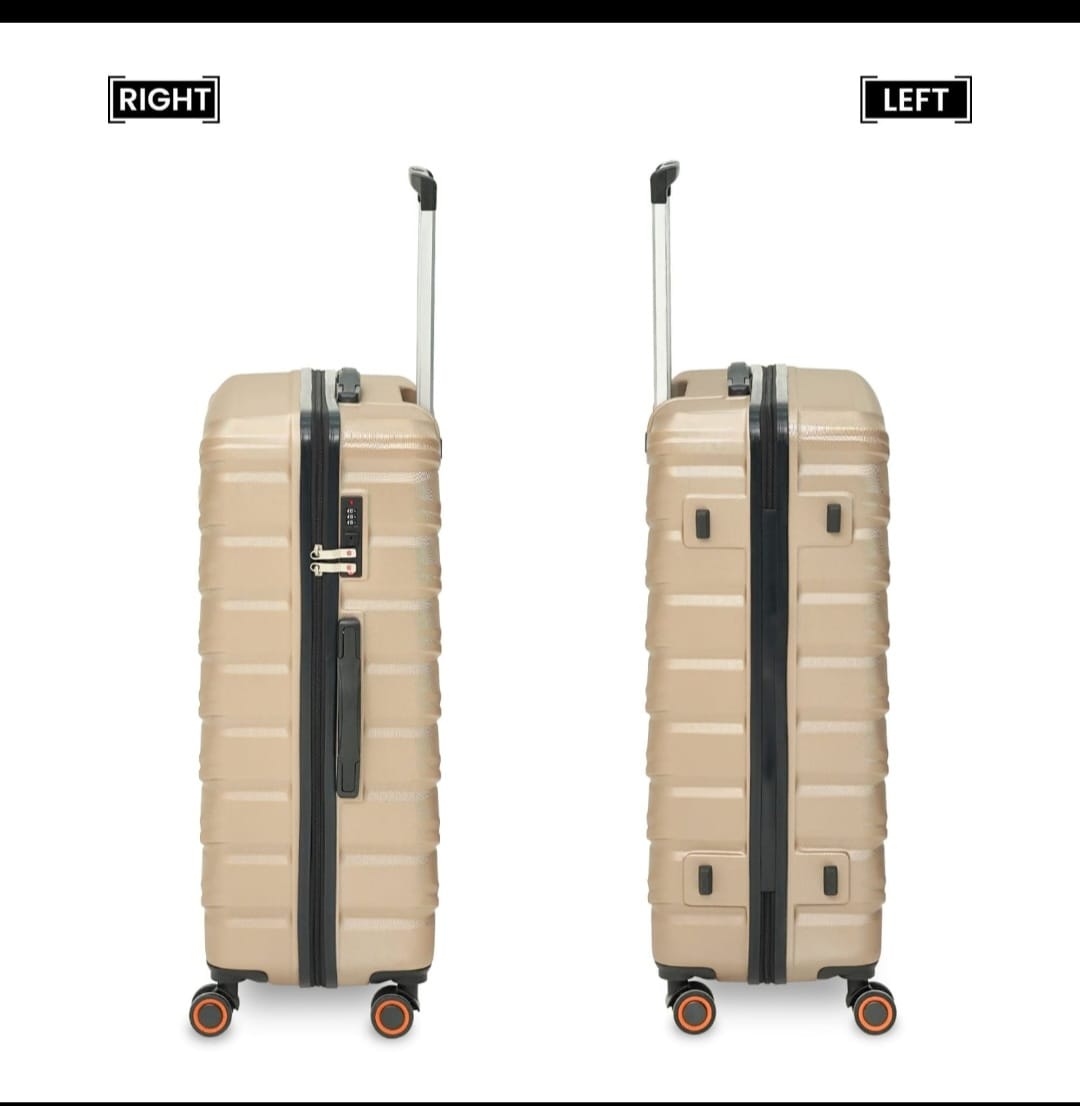 GiorX by Poly Pac 3-piece hard-shell luggage set