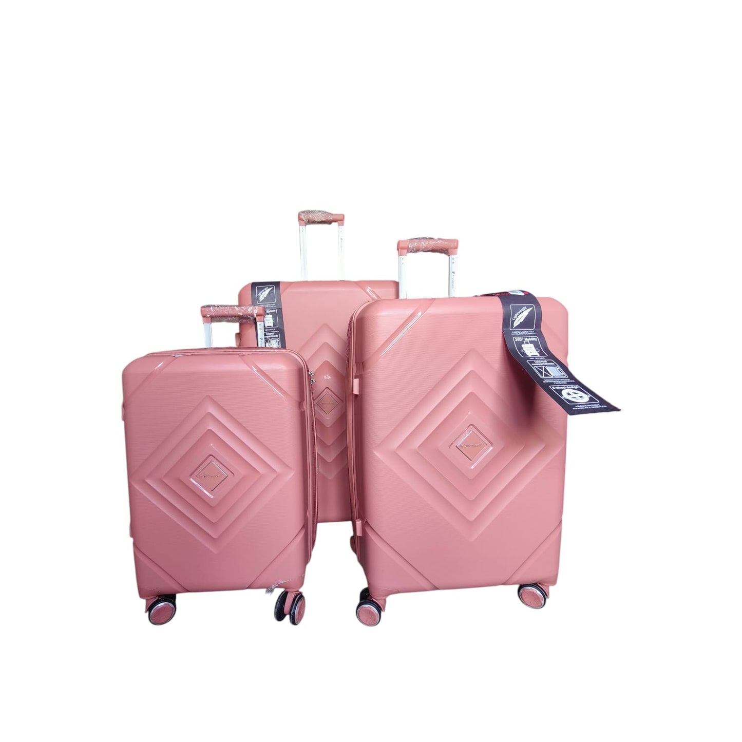 President Original Unbreakable 3 Pc Luggage Set | Premium PP Material