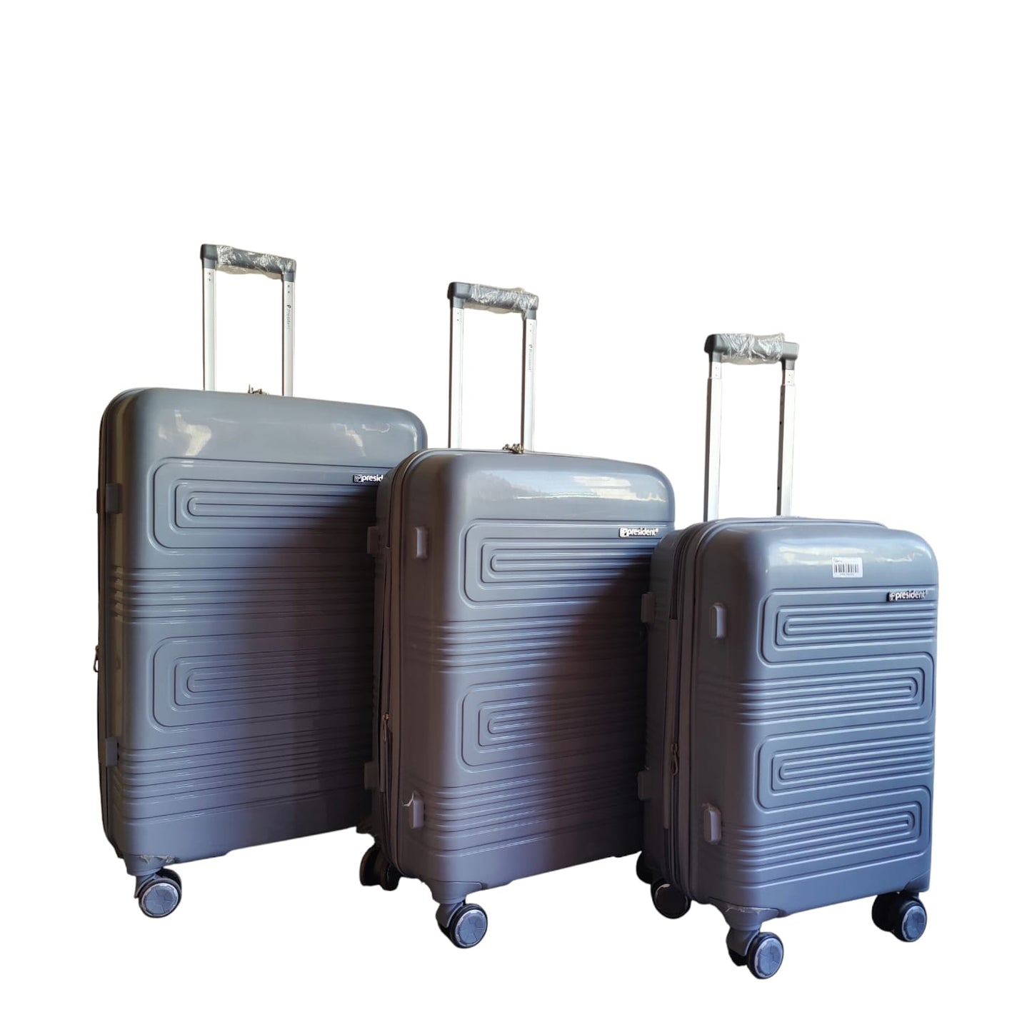 President Original Unbreakable 3 Pc Luggage Set
