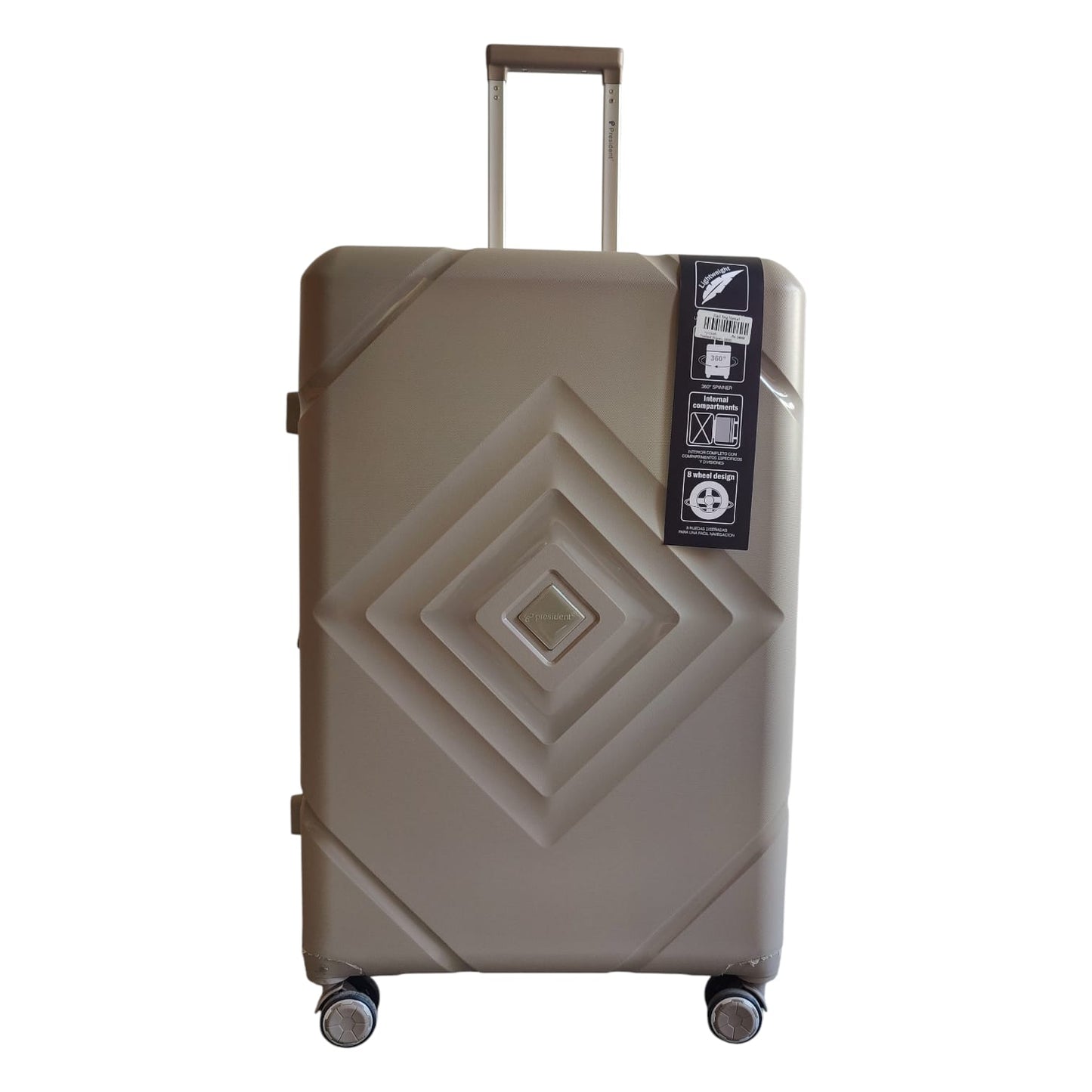 President Original Unbreakable 3 Pc Luggage Set | Premium PP Material
