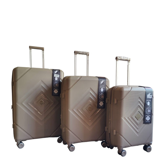 President Original Unbreakable 3 Pc Luggage Set | Premium PP Material