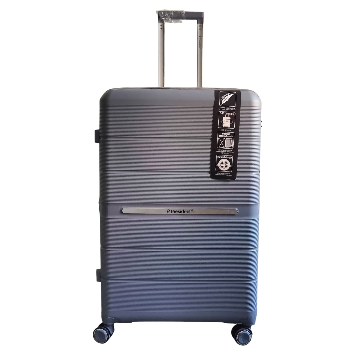 President Go Experience Hard Shell Suitcase – Durable & Stylish Travel Companion