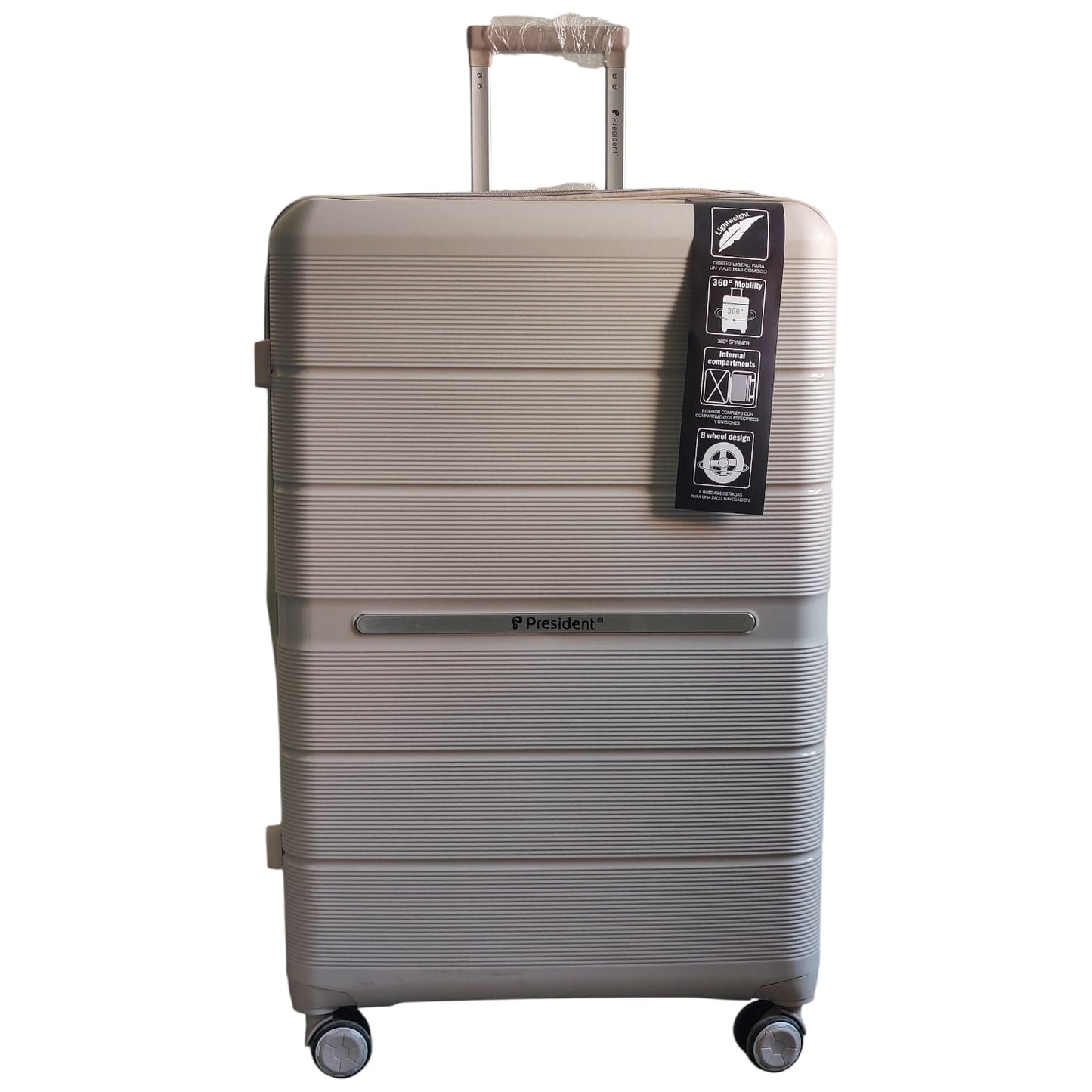 President Go Experience Hard Shell Suitcase – Durable & Stylish Travel Companion