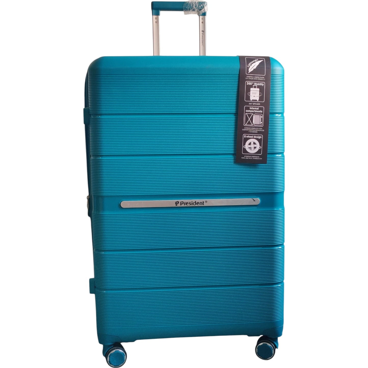 President Go Experience Hard Shell Suitcase – Durable & Stylish Travel Companion