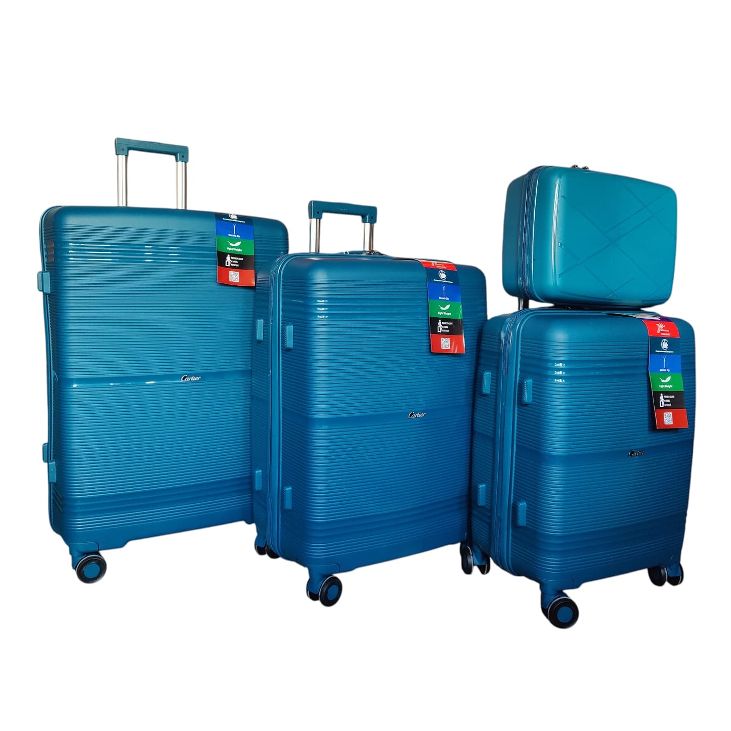 Cartier PP Unbreakable Luggage – 4 Piece Set
