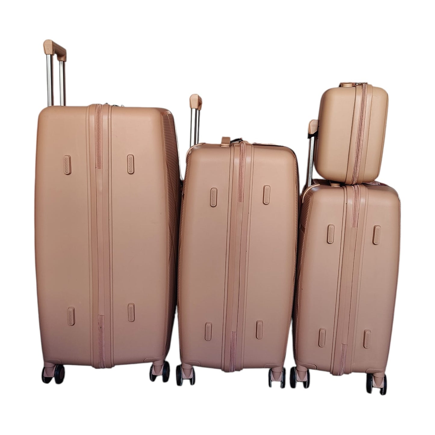 Swiss Plus PP Unbreakable Luggage – 4 Piece Premium Travel Set