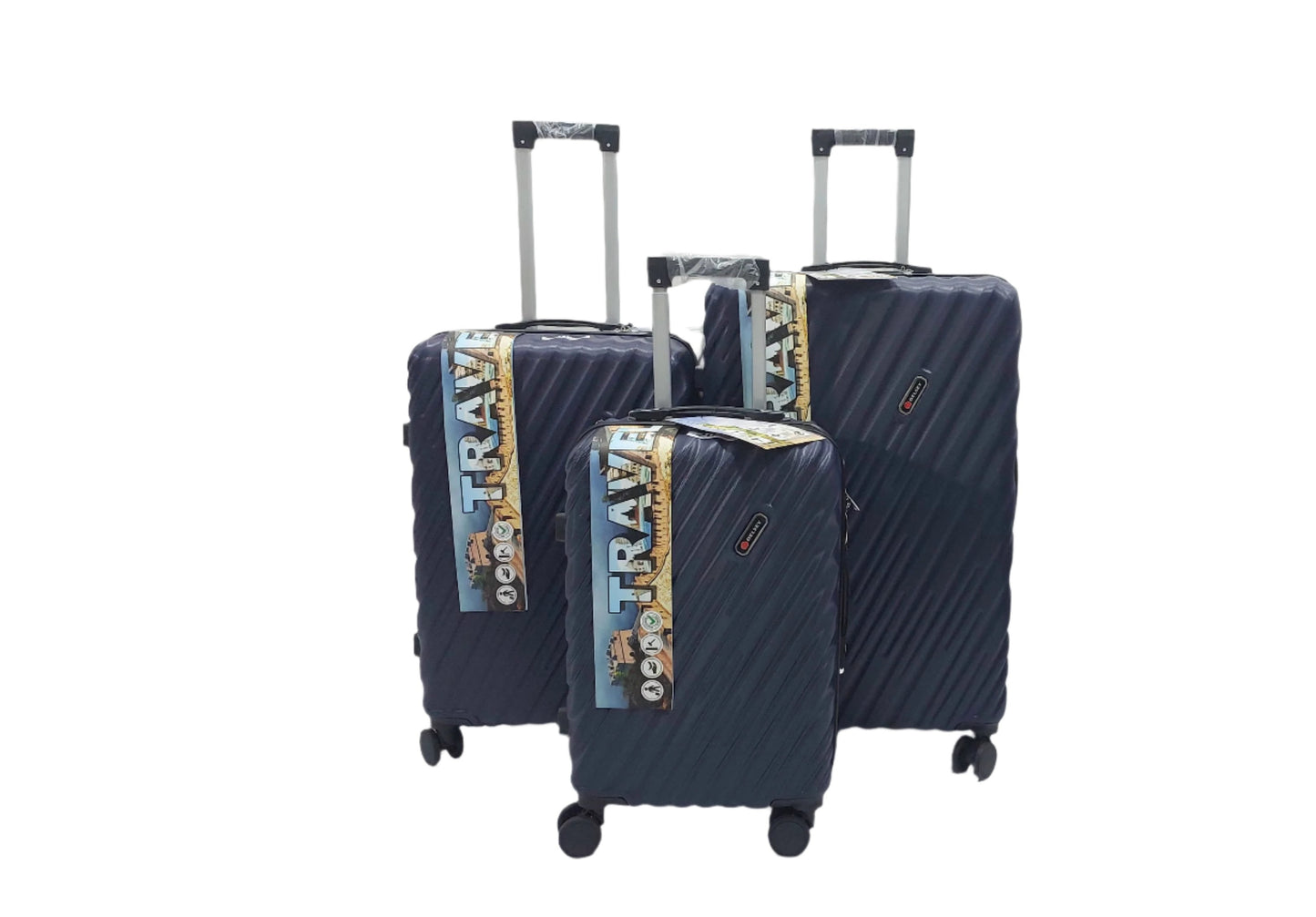 Set Of 3 Only Rs.16500 Imported Luggage Unbreakable 360 Degree Moving