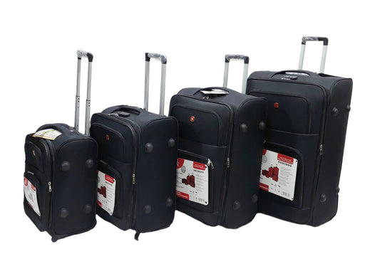 Set Of 4 Imported Fabric Material Luggage in jumbo Size